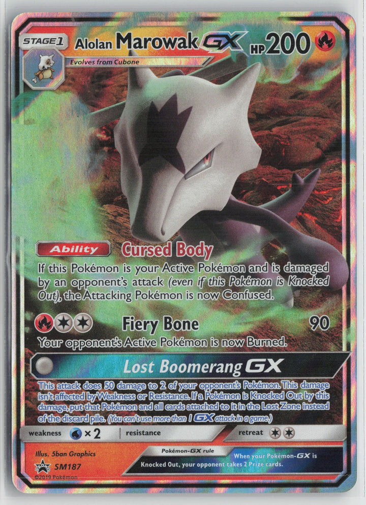 Alolan Marowak GX - Promo SM Promos SM187 NM0