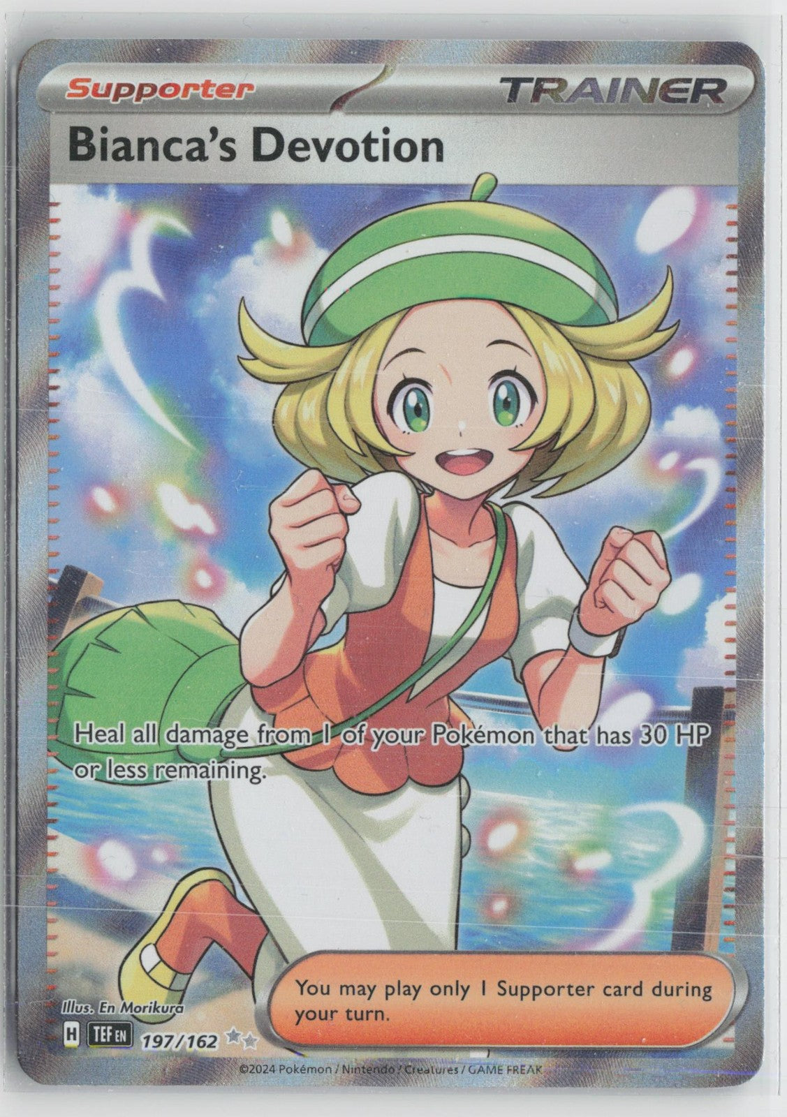 Bianca's Devotion 197/162 Ultra Rare Temporal Forces Pokemon NM