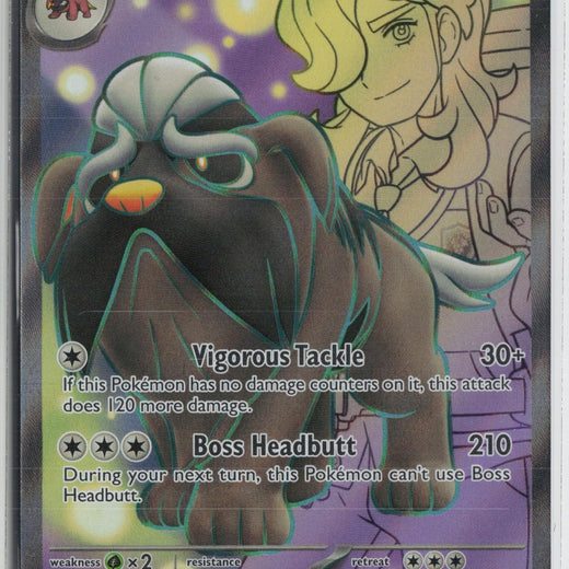 Arven's Mabosstiff ex 218/182 Ultra Rare Destined Rivals Pokemon NM0