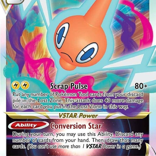 Rotom VSTAR 046/159 Crown Zenith CRZ Holo Rare VSTAR mint 046 Pokemon