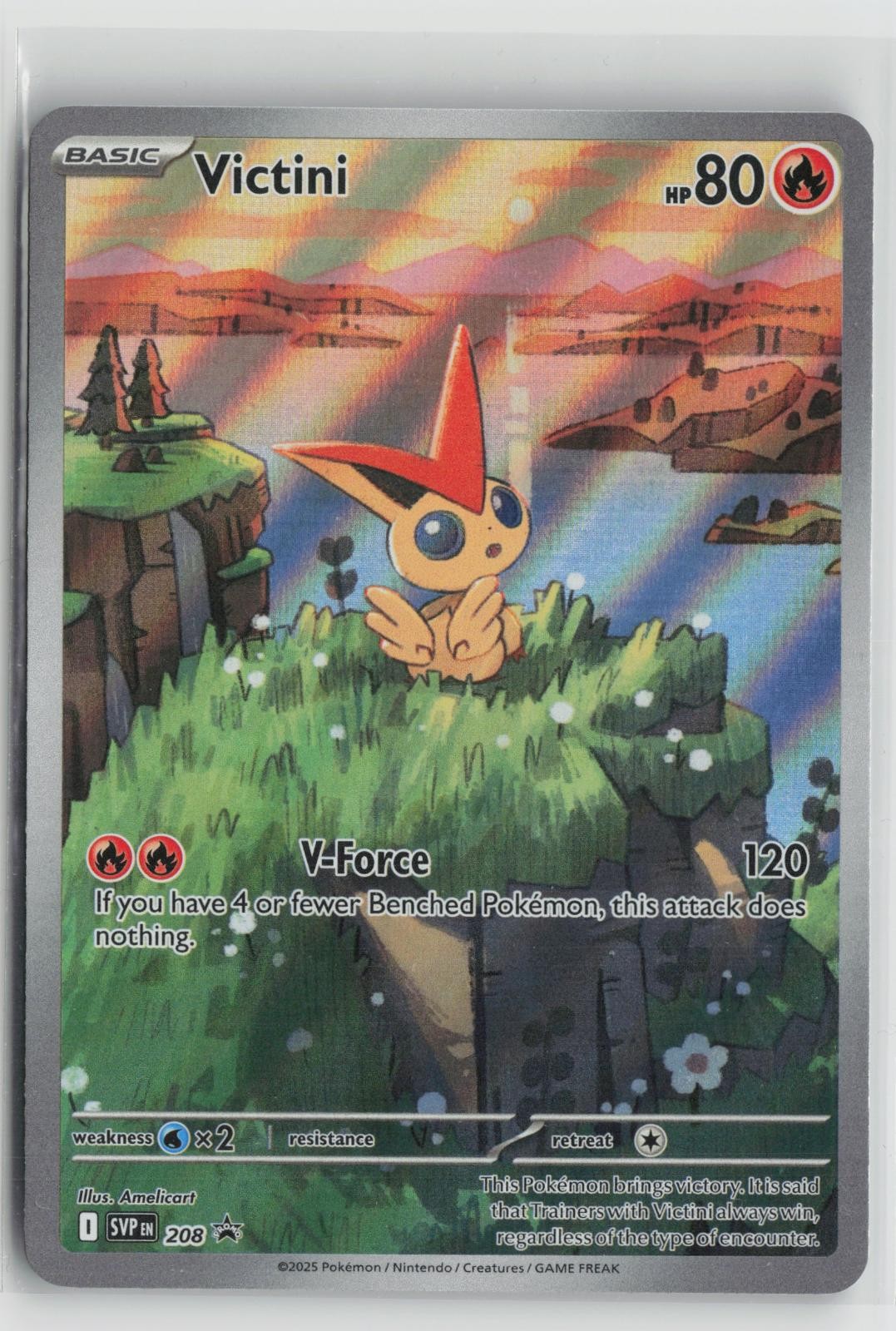 Victini 208 Holo Promo Scarlet & Violet Promo Pokemon NM