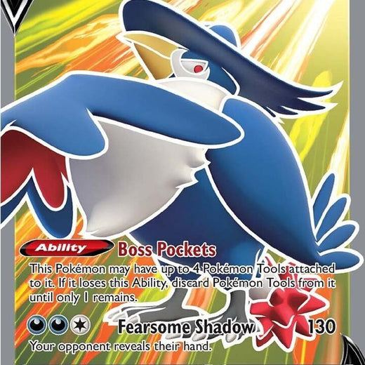 Honchkrow V 161/172 Brilliant Stars BRS Ultra Rare mint 161 Pokemon 2022