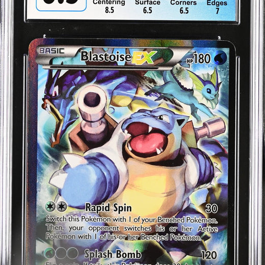 Blastoise EX XY122 Red & Blue Collection Pokemon CGC 6.5 Ex/nm+0