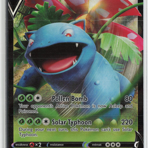 Venusaur V 001/073 Holo V Rare Champion's Path Pokemon NM0