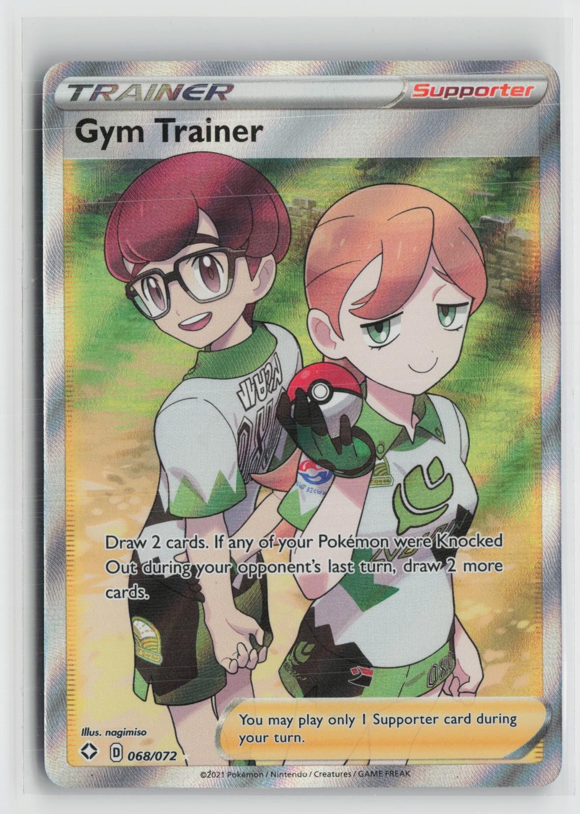 Gym Trainer 068/072 Ultra Rare Shining Fates Pokemon NM