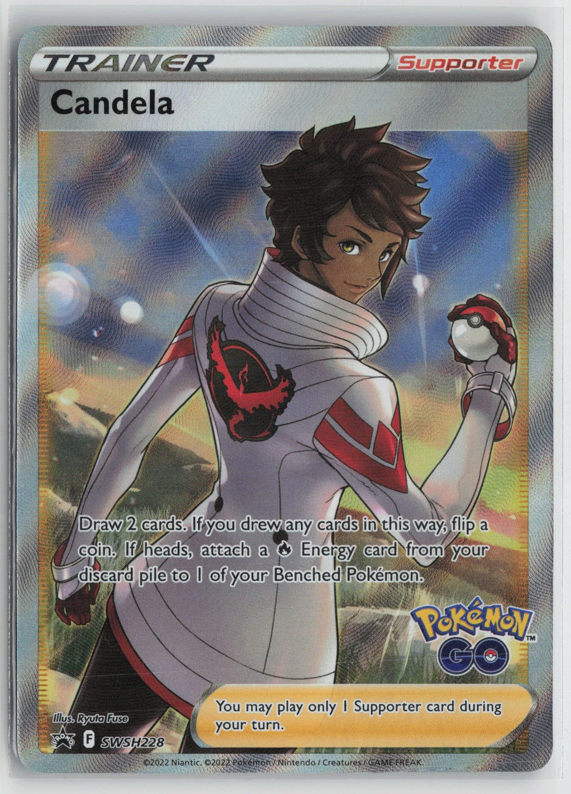 Candela SWSH228 Promo SWSH Black Star Pokemon NM