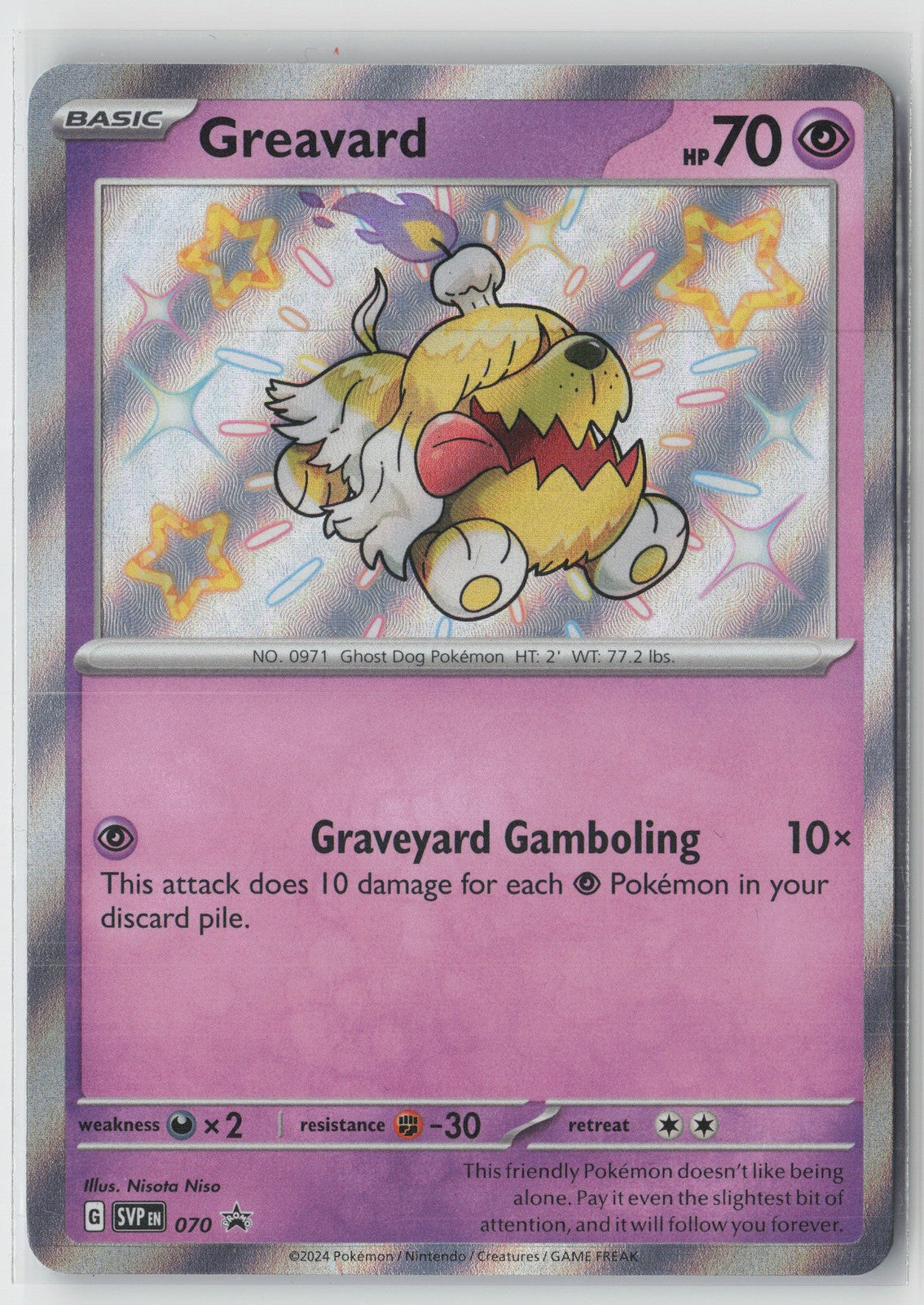 Greavard Promo SV: Scarlet & Violet Promo Cards 070 NM