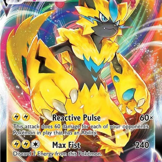 Zeraora VMAX 054/159 Crown Zenith CRZ Holo Rare VMAX mint 054 Pokemon