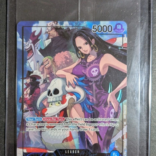 Boa Hancock OP07-038 Holo PSA Magazine Promo One Piece SEALED