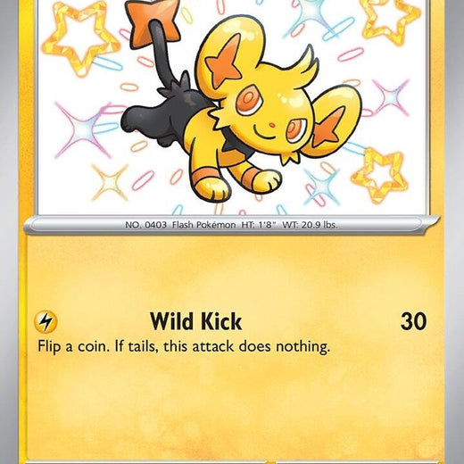 Shinx 135/091 Paldean Fates PAF Shiny Rare Near Mint Pokemon 2024