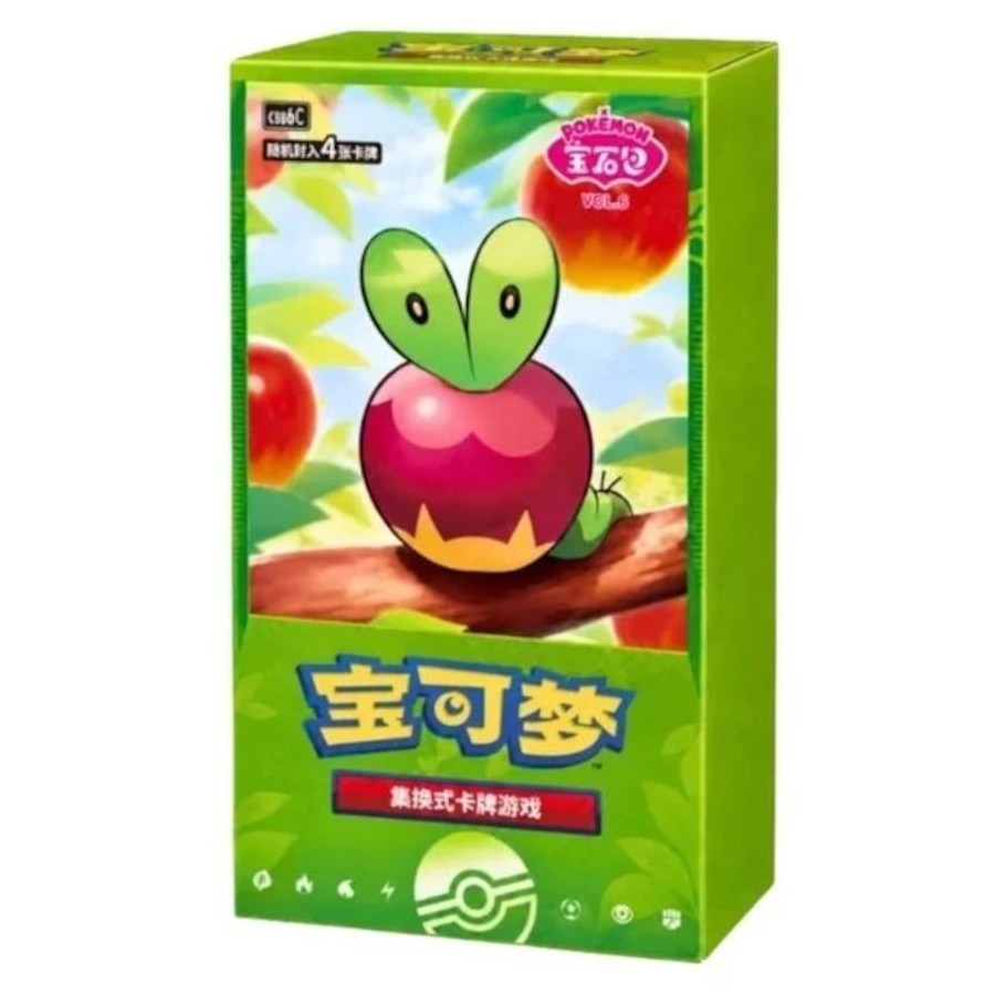 Pokemon TCG S-Chinese Gem Pack Vol.6 CBB6C Applin Booster Box SEALED