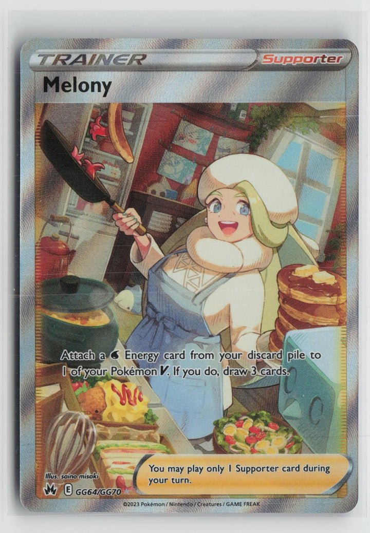Melony GG64/GG70 Ultra Rare Crown Zenith Galarian Gallery Pokemon NM0