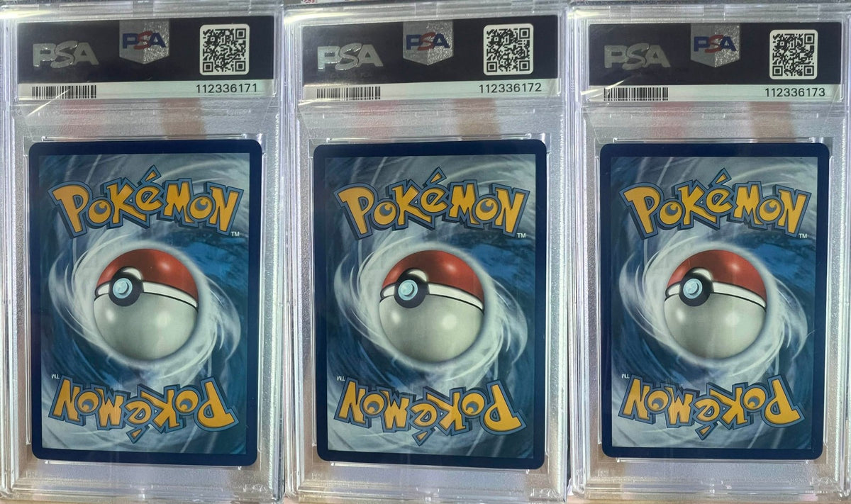 SEQUENTIAL PSA 10 Charizard, Gyarados, Raichu Hidden Fates Tins Promo Pokemon