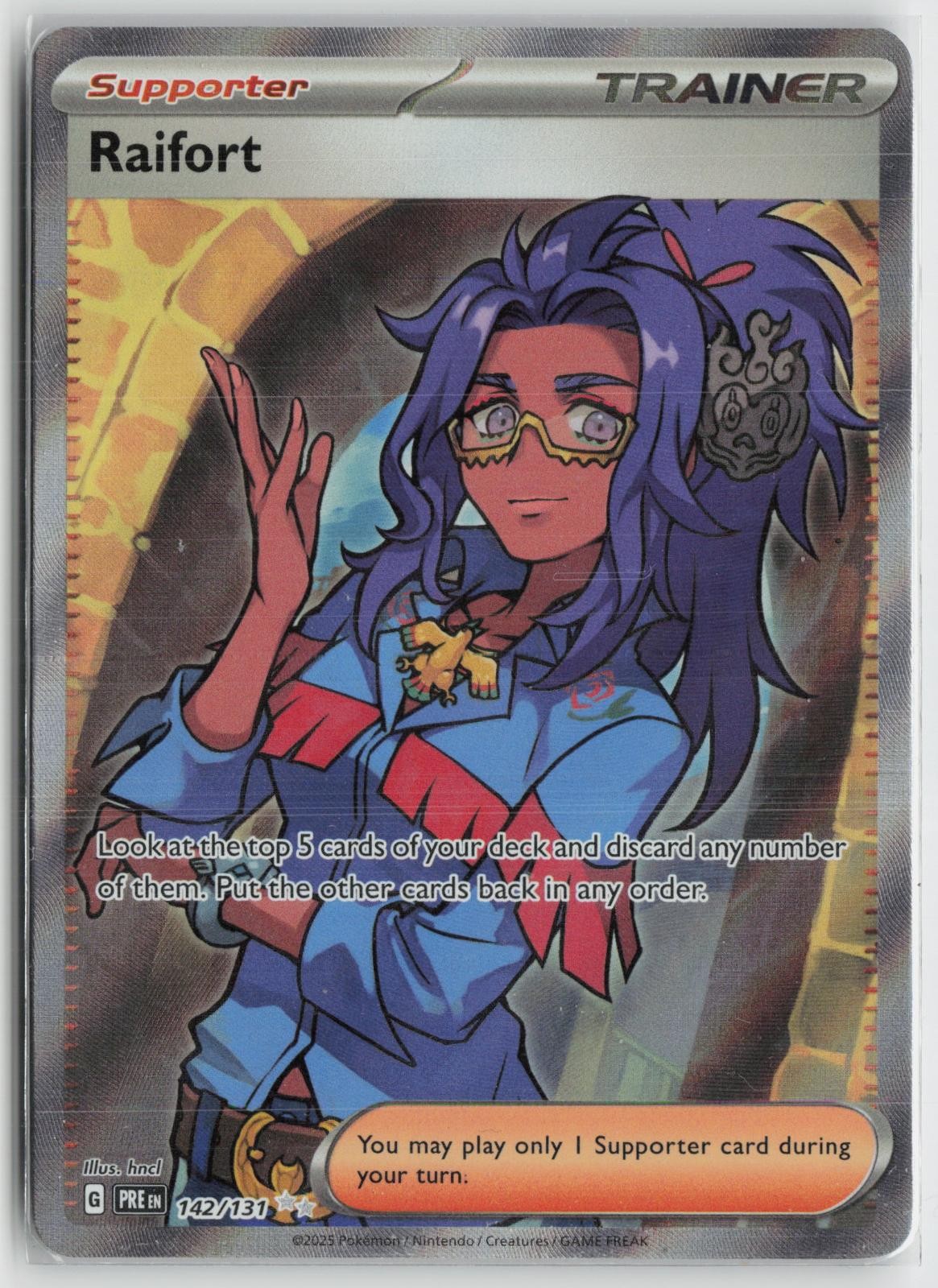 Raifort 142/131 Holo Ultra Rare Prismatic Evolutions Pokemon NM