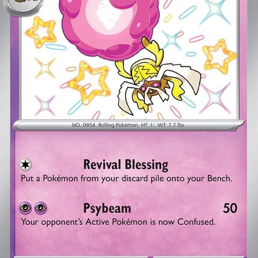 Rabsca 163/091 Paldean Fates PAF Shiny Rare Near Mint Pokemon 2024