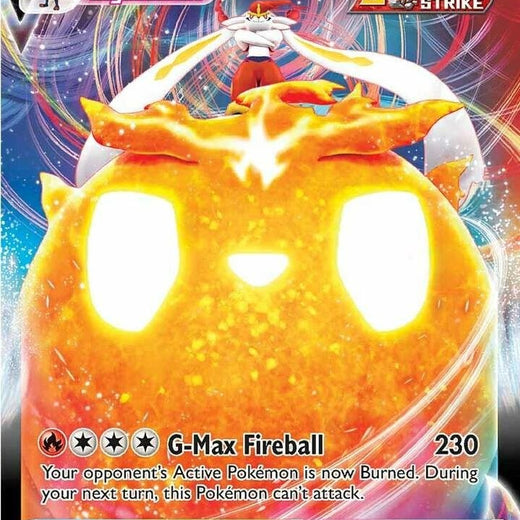 Cinderace VMAX 045/264 Fusion Strike FST Holo Rare VMAX mint 045 Pokemon