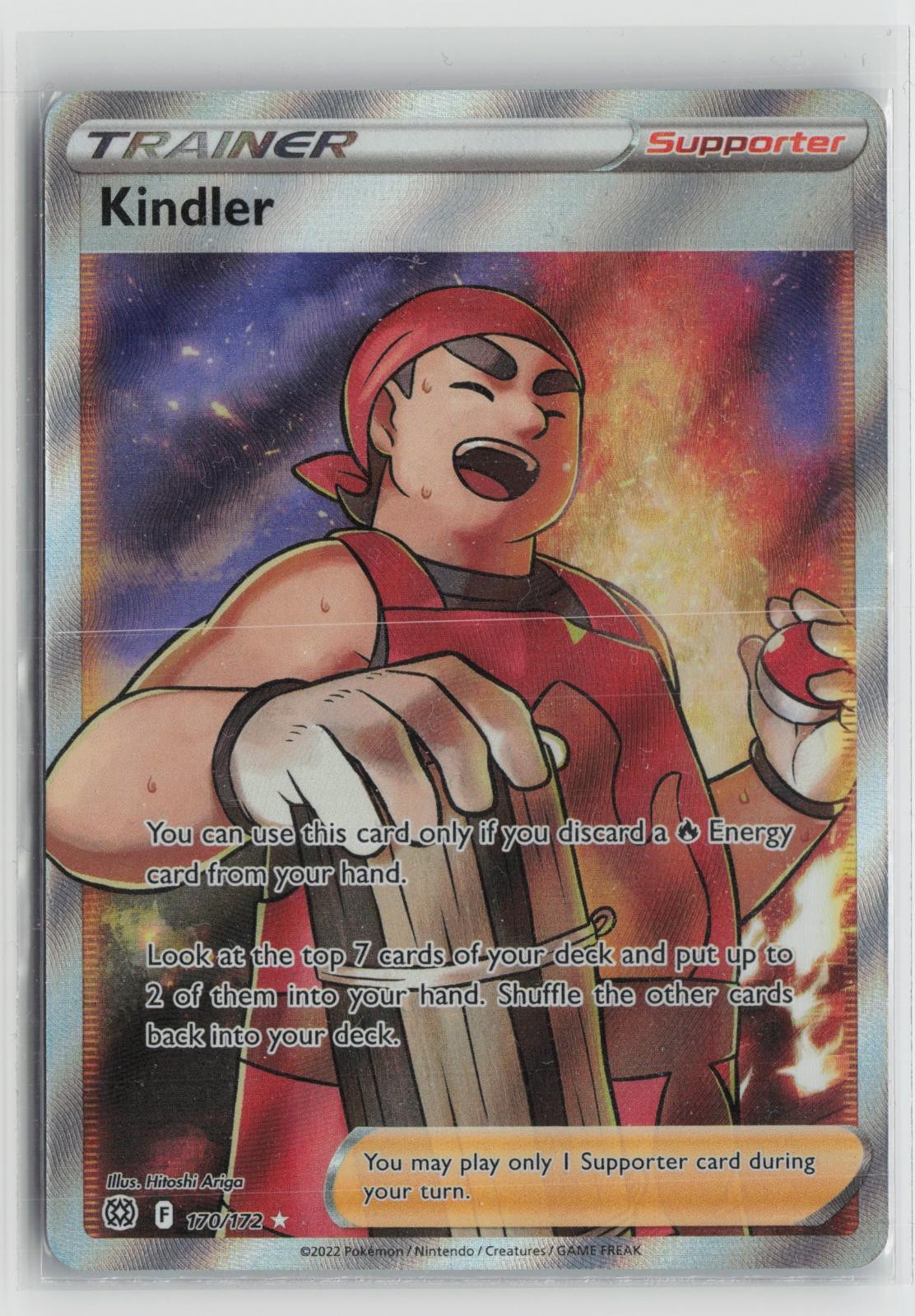 Kindler 170/172 Ultra Rare Brilliant Stars Pokemon NM