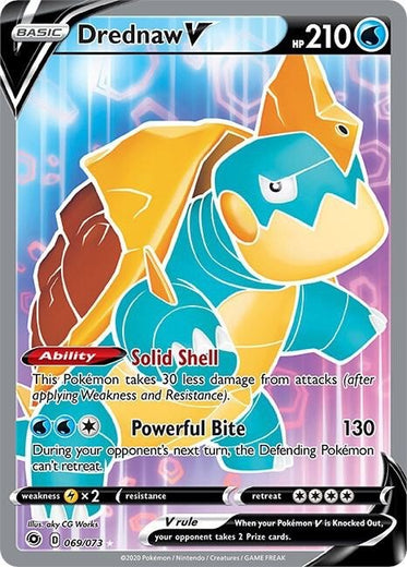 Drednaw V 069/073 Champions Path CPA Ultra Rare mint 069 Pokemon 2020