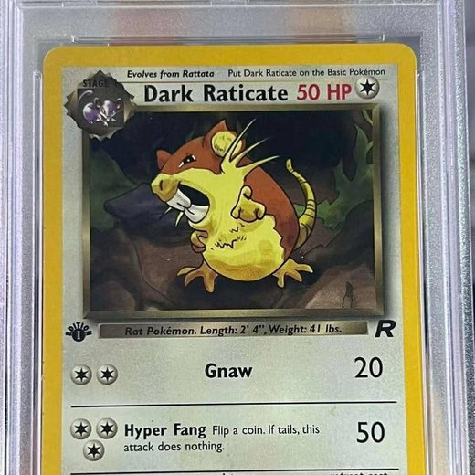 Dark Raticate 51 1st Edition Rocket Pokemon PSA 40