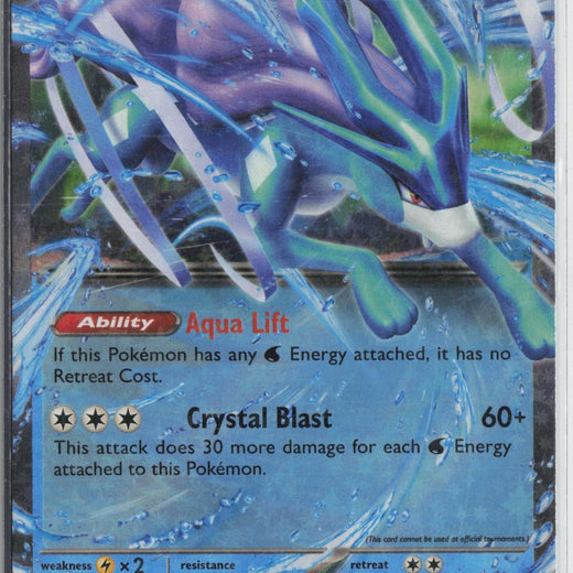 Suicune ex 010/034 Holo Classic Collection Trading Card Game Classic Pokemon NM0