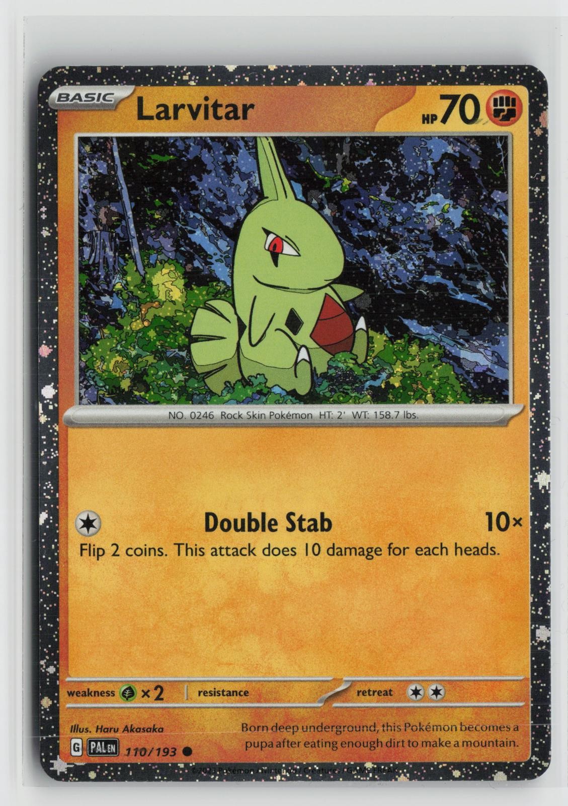 Larvitar 110/193 Holo Promo Miscellaneous Cards & Products Pokemon NM