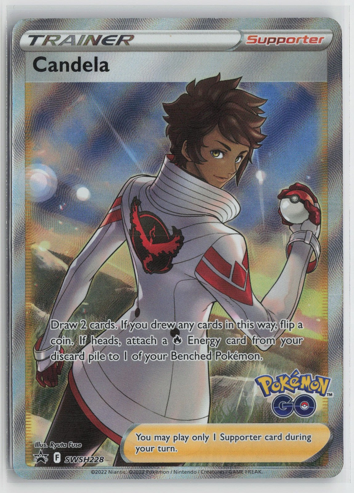 Candela SWSH228 Promo SWSH Black Star Pokemon NM