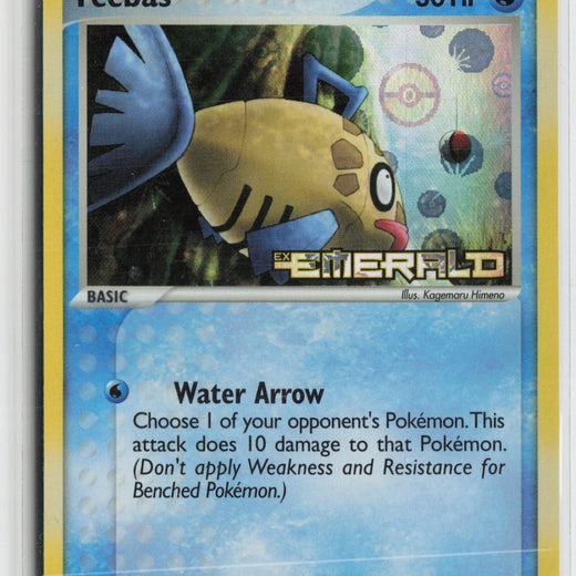 Feebas 50/106 Reverse Holo Stamp Emerald Pokemon LP0