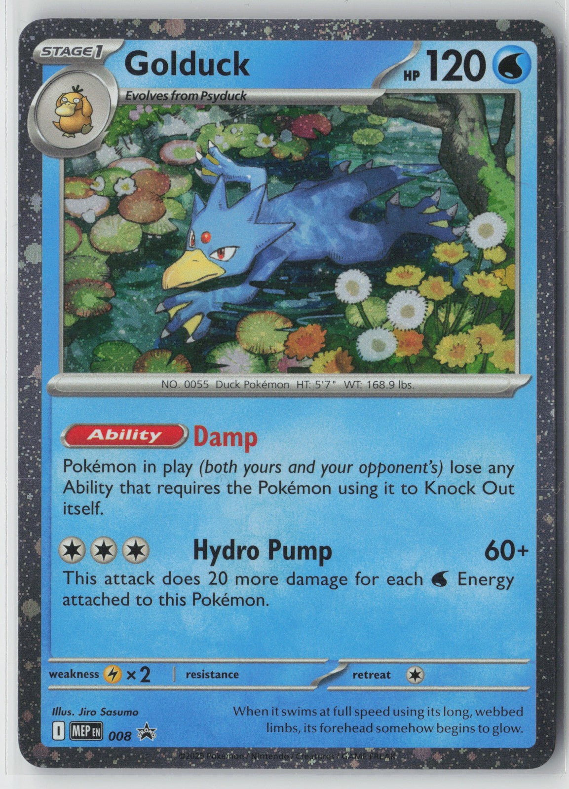 Golduck Promo ME: Mega Evolution Promo 008 NM