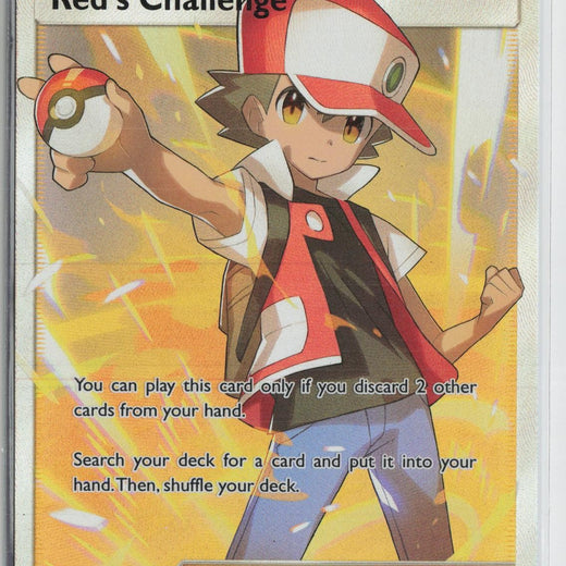 Red's Challenge 213/214 Ultra Rare Unbroken Bonds Pokemon NM0