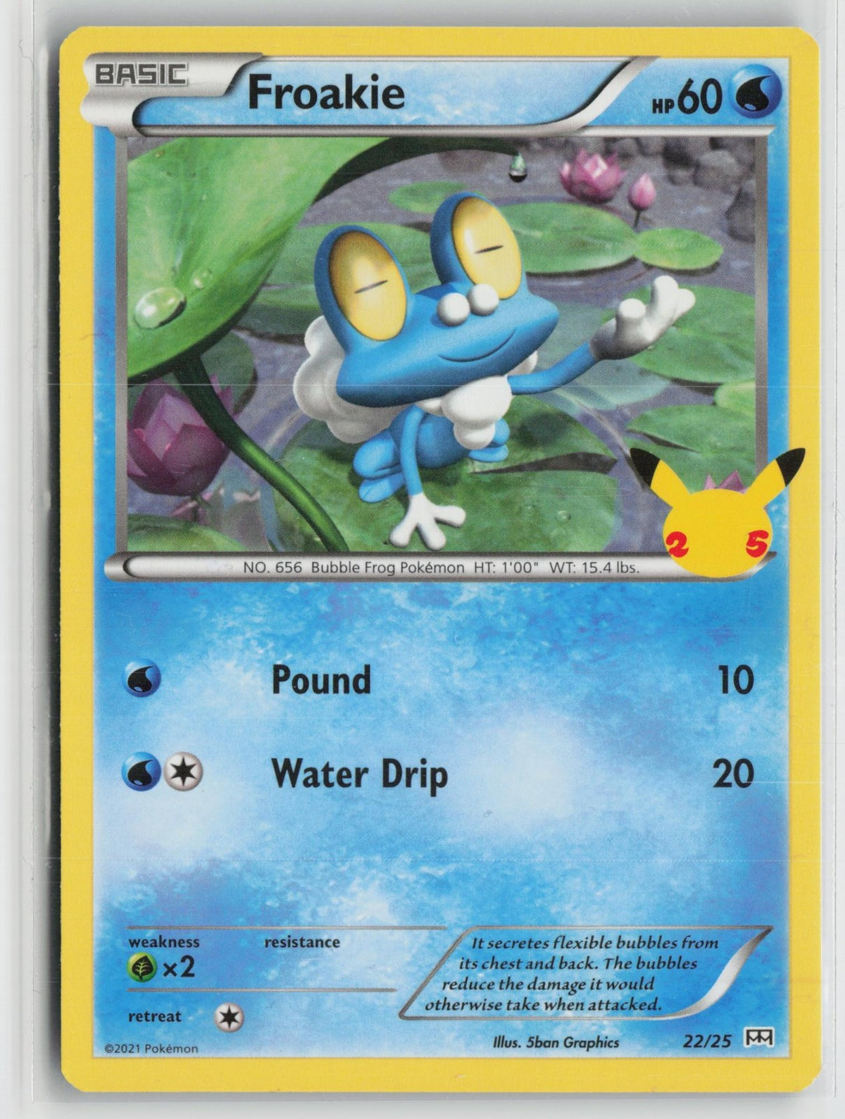 Froakie 12/39 Kalos Starter Set Pokemon NM
