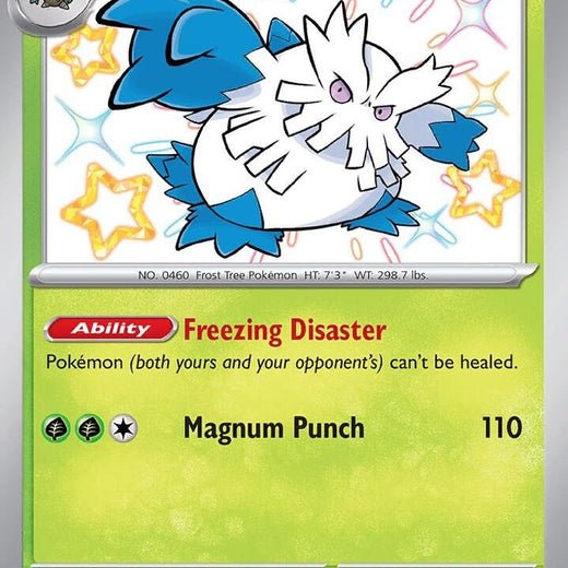 Abomasnow 101/091 Paldean Fates PAF Shiny Rare Near Mint Pokemon 2024