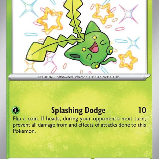 Hoppip 096/091 Paldean Fates PAF Shiny Rare Near Mint Pokemon 2024