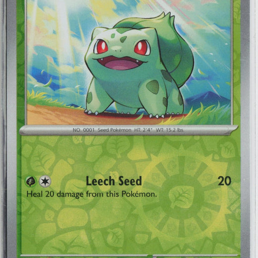 Bulbasaur 001/165 Common 151 Pokemon NM0