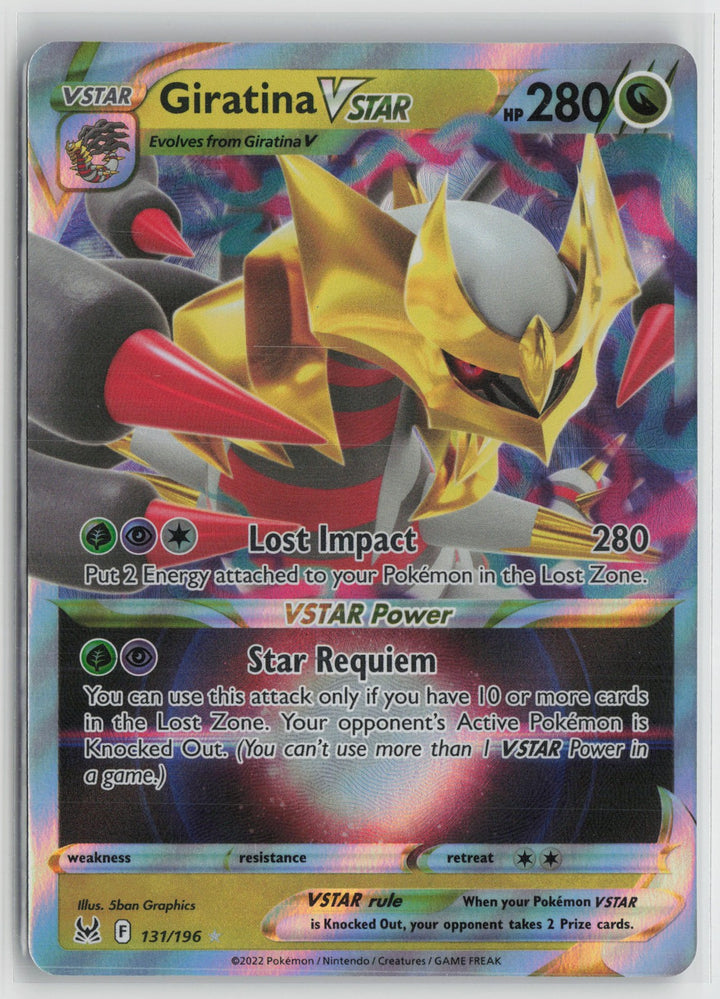 Giratina VSTAR Ultra Rare SWSH11: Lost Origin 131/196 NM0