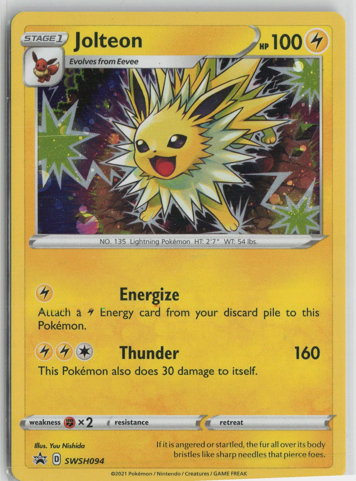 Jolteon Promo SWSH: Sword & Shield Promo Cards SWSH094 NM0