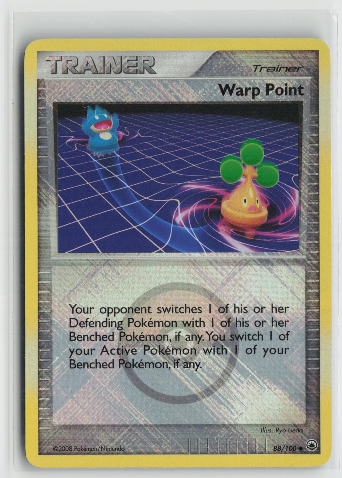 Warp Point 88/100 Uncommon Majestic Dawn Pokemon NM