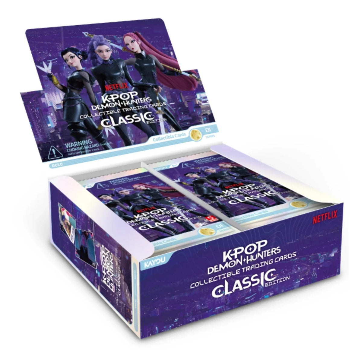 K-POP Demon Hunters Collectible Trading Cards Classic Edition BOOSTER BOX SEALED