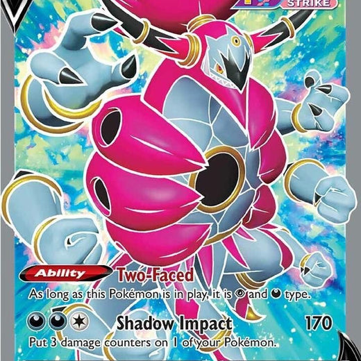 Hoopa V 253/264 Fusion Strike FST Ultra Rare Near Mint Pokemon 2021