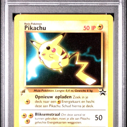Pikachu Movie Promo 4 Dutch Pikachu World Collection Pokemon PSA 90