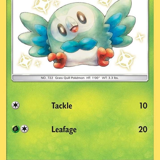Rowlet SV2/SV94 Hidden Fates HIF Rare Near Mint Pokemon 2019