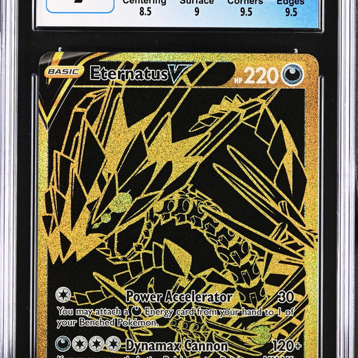 Eternatus V SV121/SV122 Shiny Vault Holo Shining Fates Pokemon CGC 9 Mint0