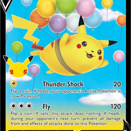 Flying Pikachu V (006/025)CelebrationsCELHolo Rare V{set_code}PokemonmintSword a