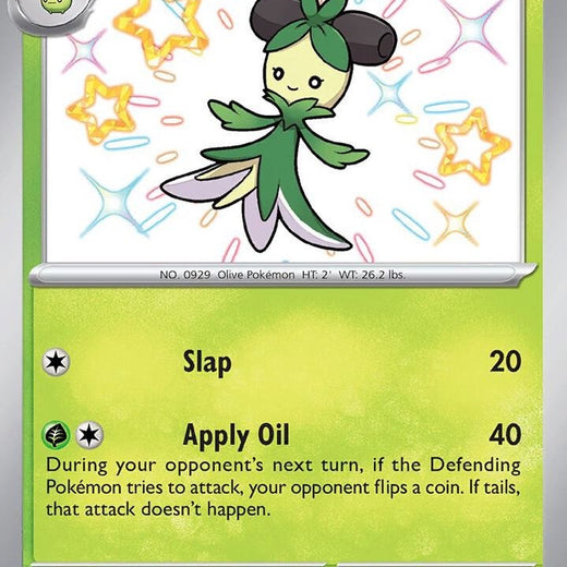 Dolliv 103/091 Paldean Fates PAF Shiny Rare Near Mint Pokemon 2024