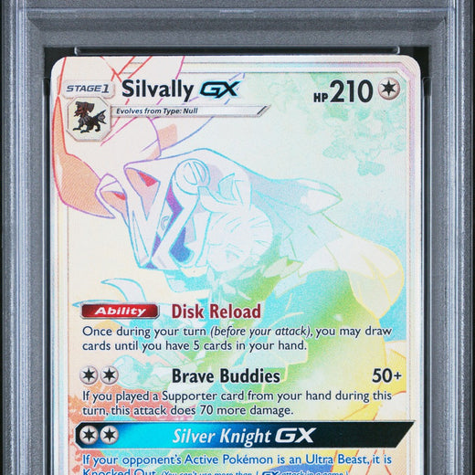 Silvally Gx 262/236 Secret Cosmic Eclipse Pokemon PSA 100