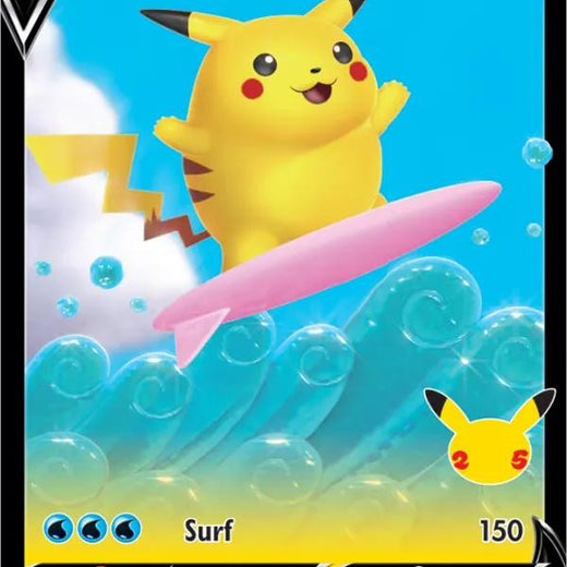 Surfing Pikachu V (008/025)CelebrationsCELHolo Rare V{set_code}PokemonmintSword