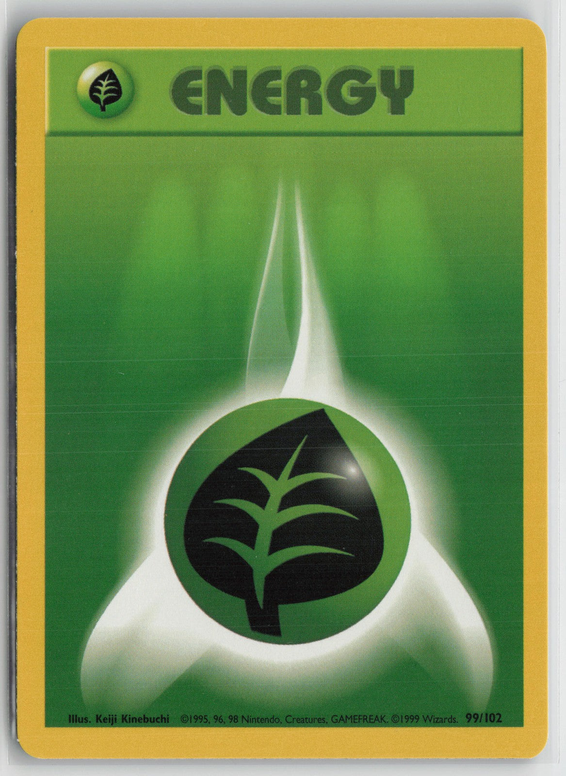 Grass Energy Common Base Set 099/102 NM