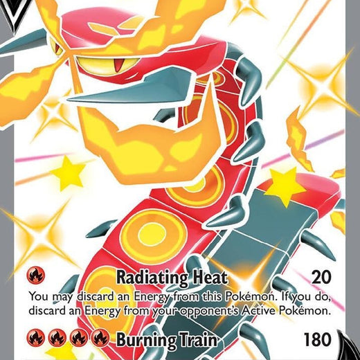 Centiskorch V SV108/SV122 Shining Fates SHF Shiny Rare V Pokemon 2021