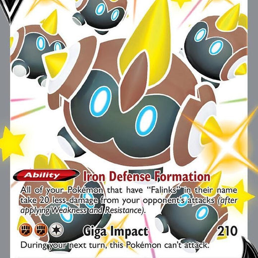 Falinks V SV115/SV122 Shining Fates SHF Shiny Rare V Near Mint Pokemon 2021