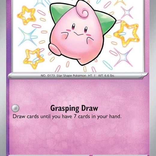 Cleffa 150/091 Paldean Fates PAF Shiny Rare Near Mint Pokemon 2024