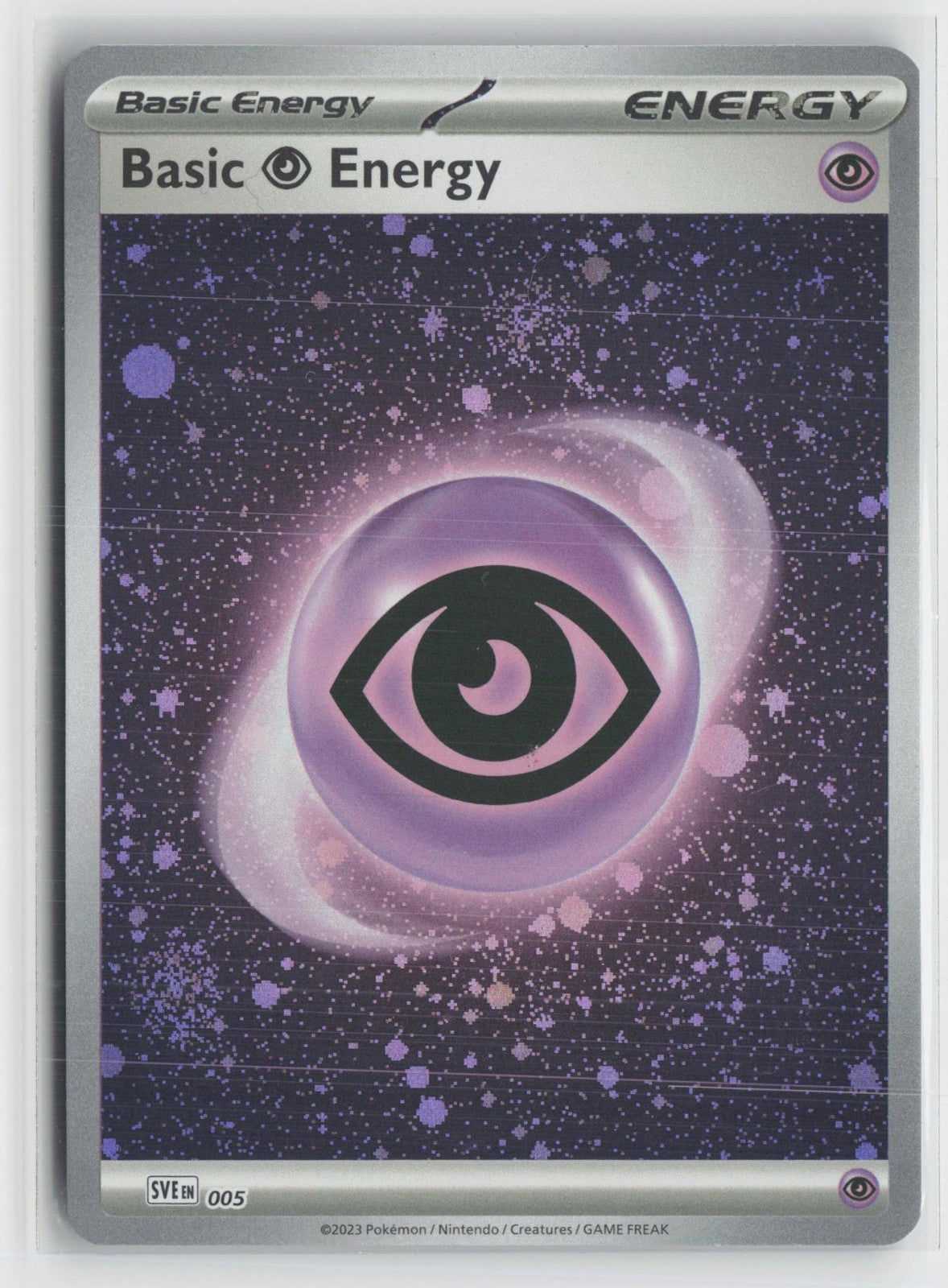 Cosmos Holo Psychic Energy 005 Scarlet & Violet Pokemon NM